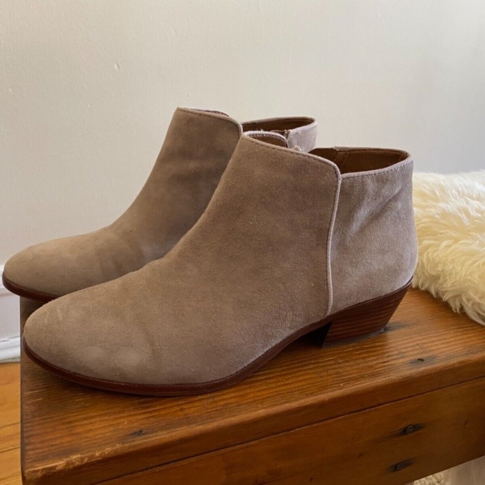 Sam Edelman Petty Booties 8.5 Wide Color Putty